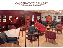 Tablet Screenshot of calderwoodgallery.com